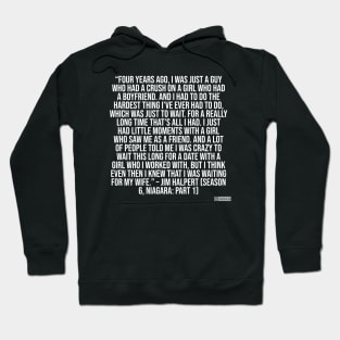 the office funny quote Hoodie